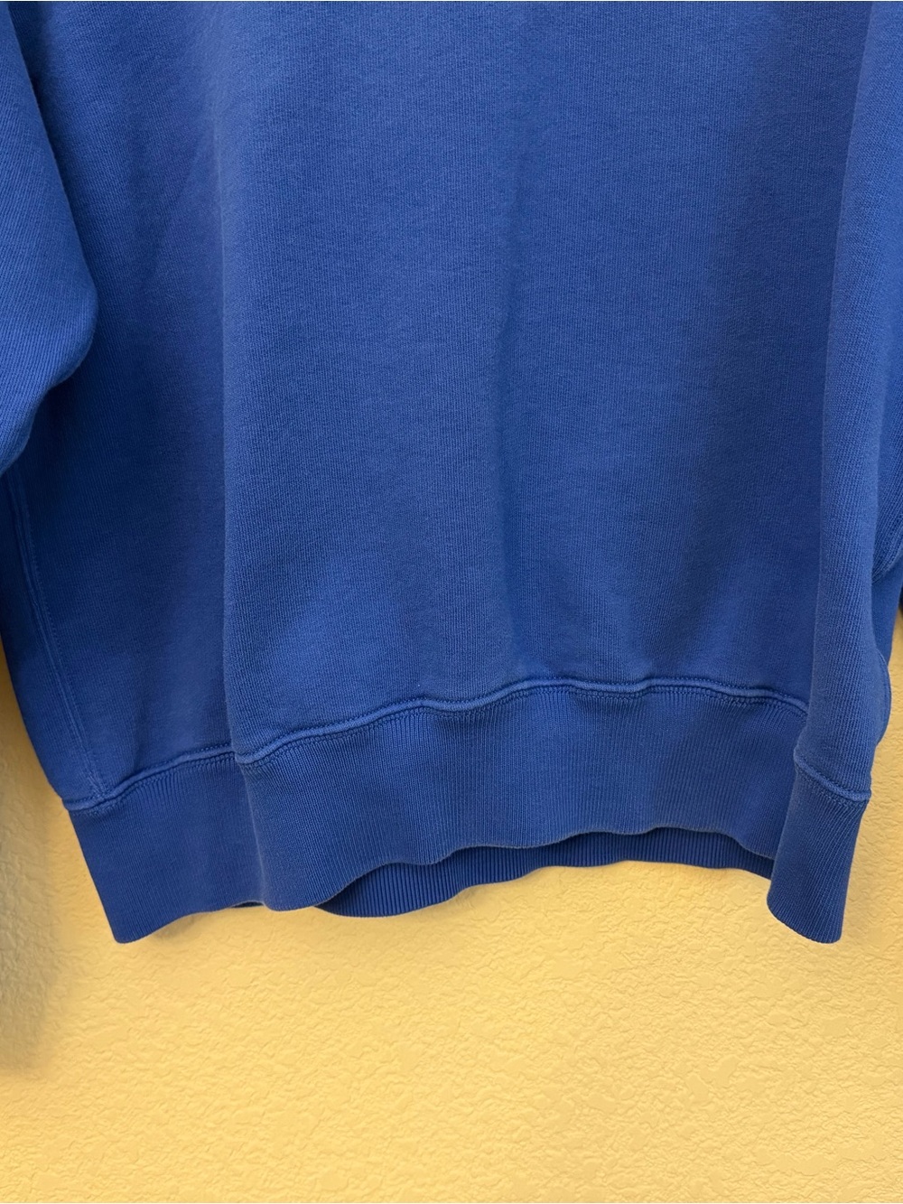 Polo Sport Ralph Lauren Blue Cropped Crewneck Sweatshirt Sz S American flag - Picture 4 of 11